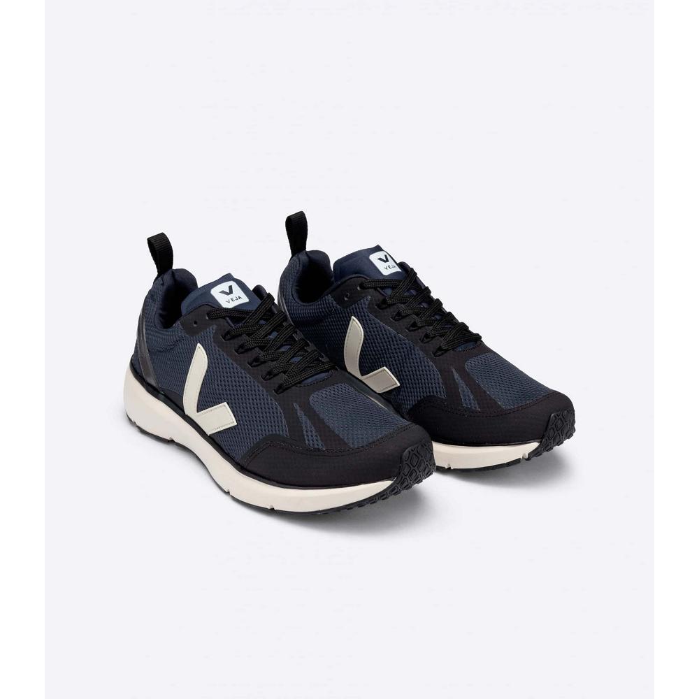 Veja CONDOR 2 ALVEOMESH Men's Running Shoes Black/White | CA 131SGL